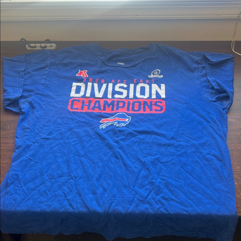 NFL Bills 2020 Division Champions Short Sleeve Tee